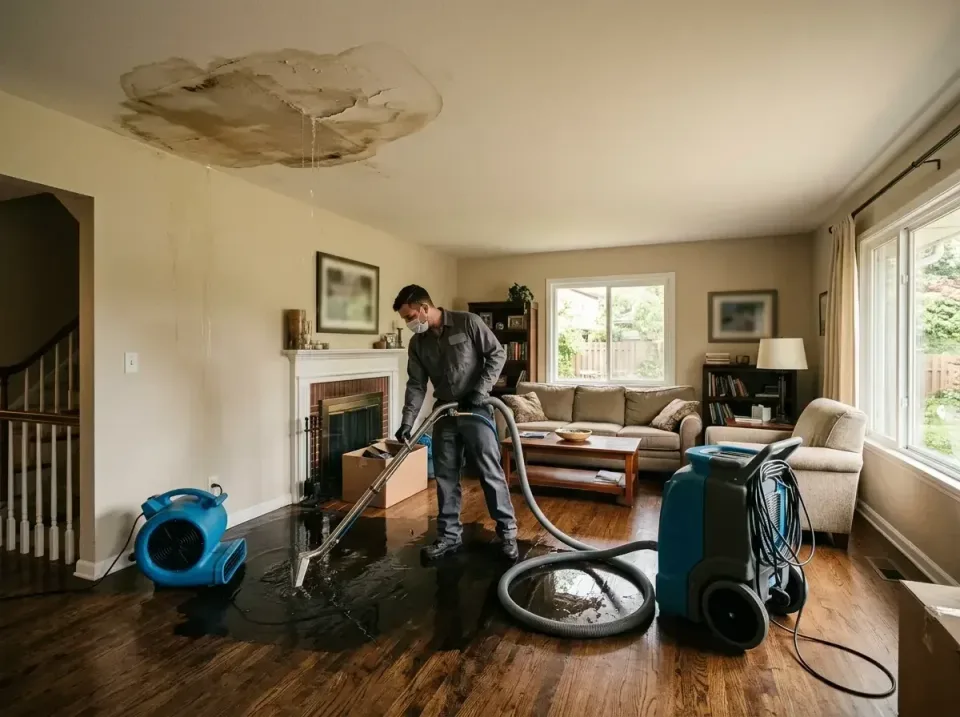attic-pipe-burst-ceiling-drip-008 — frequently asked questions, Water Damage Restoration & Carpet Care in Manchester, MI